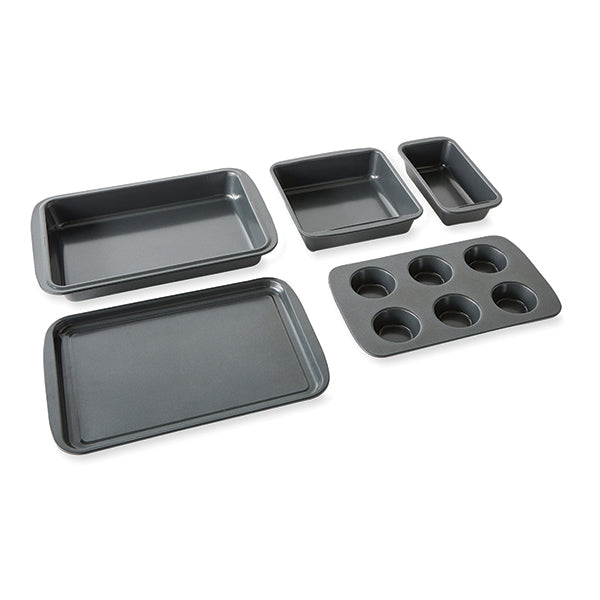 Set de 5 moules à gâteau empilables en acier antiadhérent Mathon - Mathon - 4