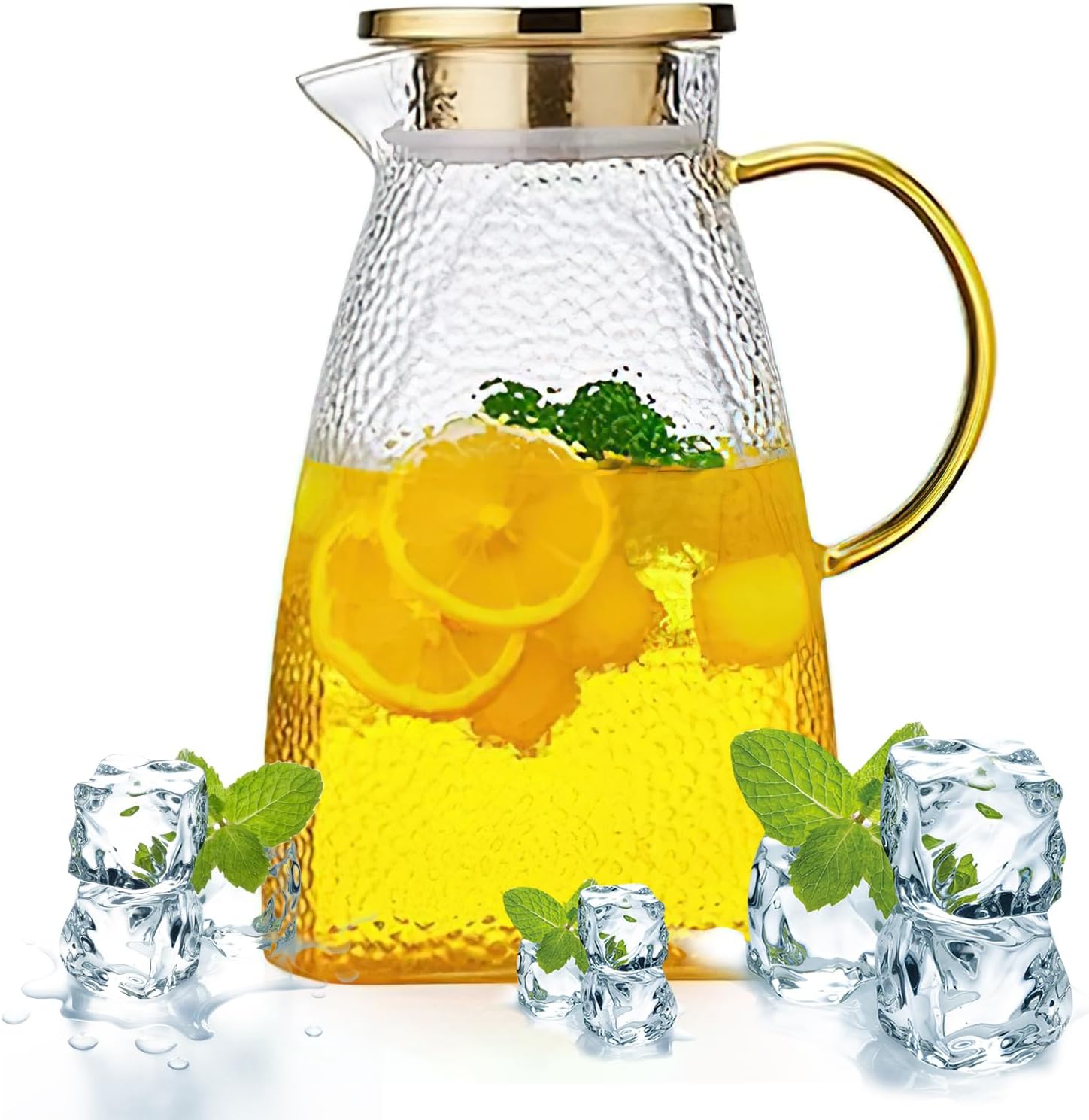 Pichet en Verre de 1,8 L Résistant à la Chaleur Vendos85 - Mathon