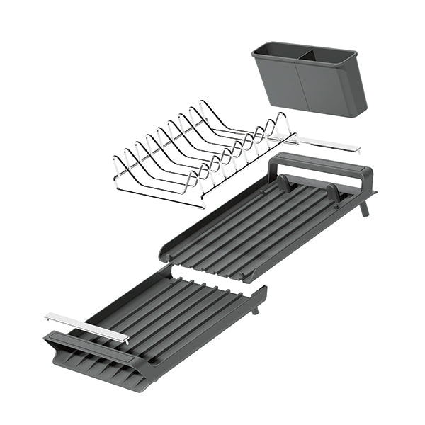 Egouttoir à vaisselle compact extensible 28 à 47 cm x 20 cm Mathon - Mathon - 5