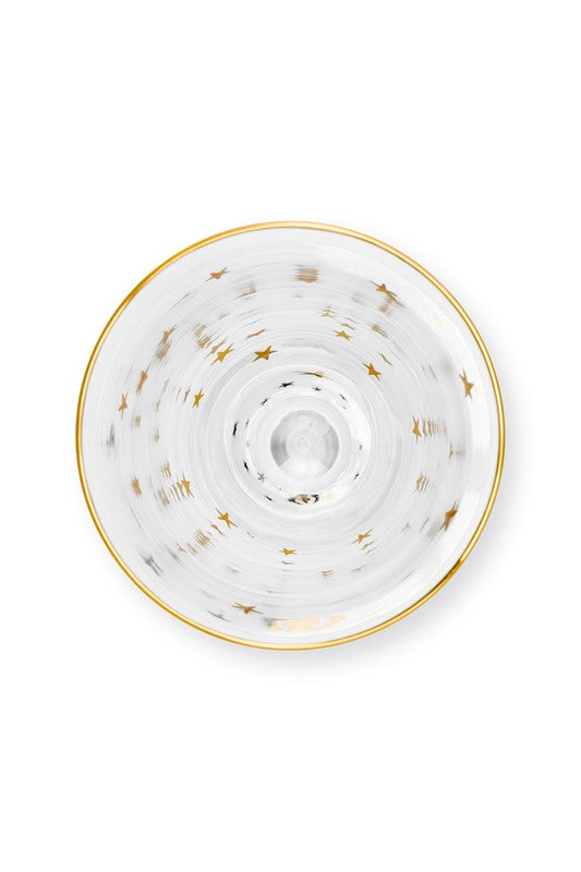 Lot de 6 Flûtes à champagne Winter White Or - 220ml Pip Studio - Mathon - 2