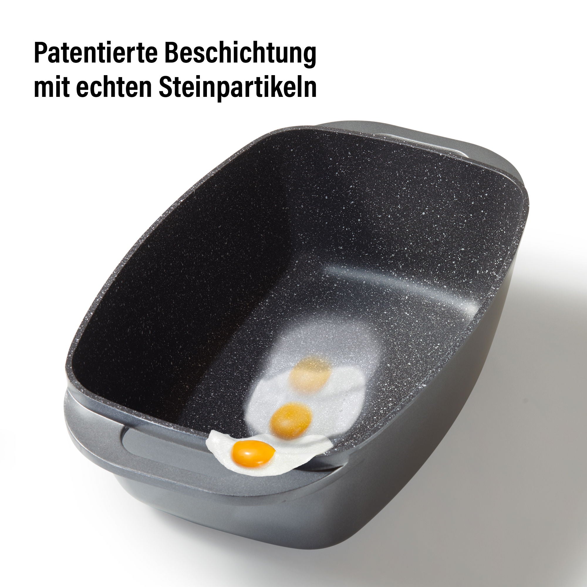 Rôtissoire 40 x 22 cm, avec couvercle en fonte d