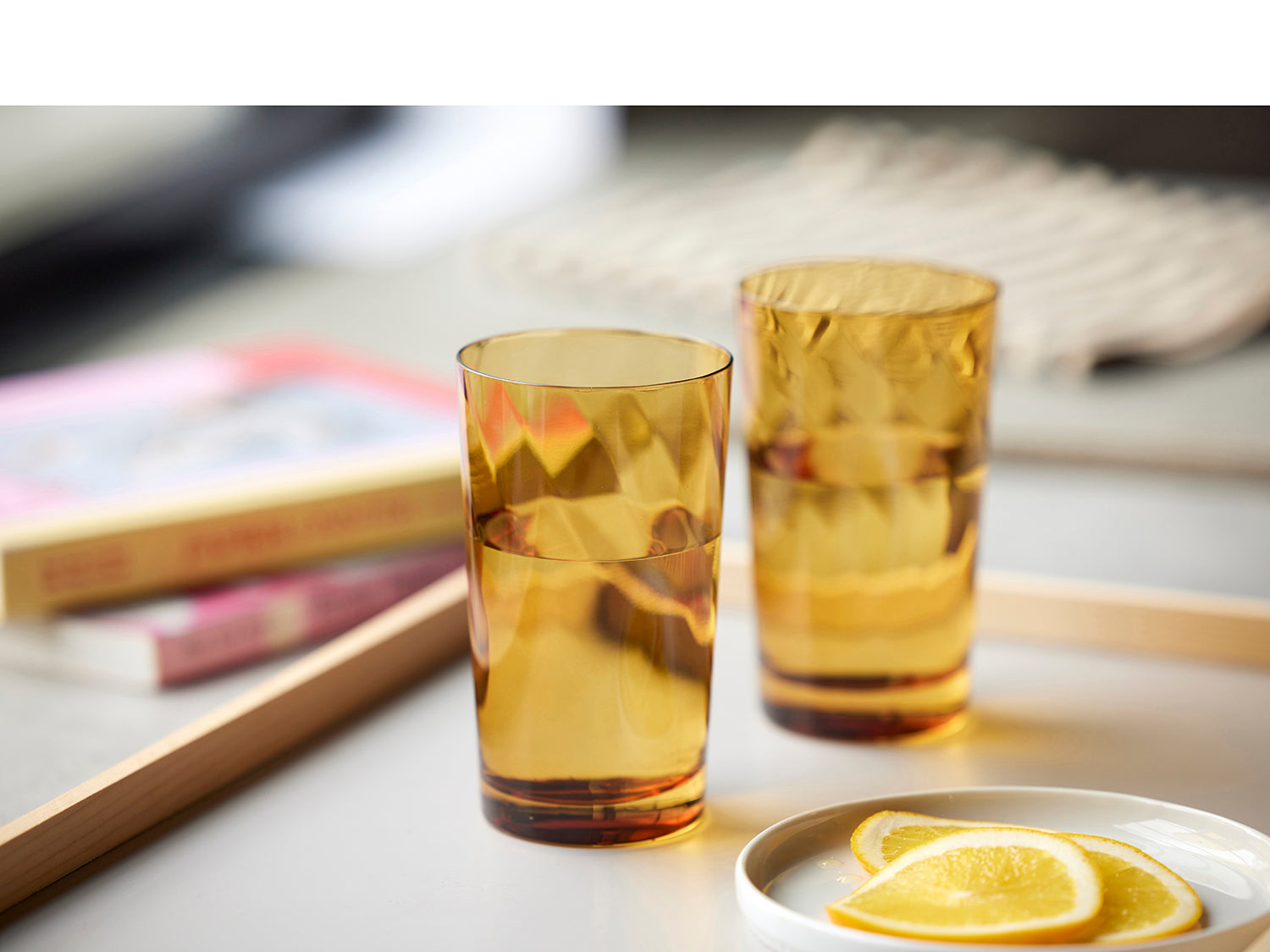 Set de 4 verres highball VIENNA Ambre Lyngby Glas - Mathon - 8