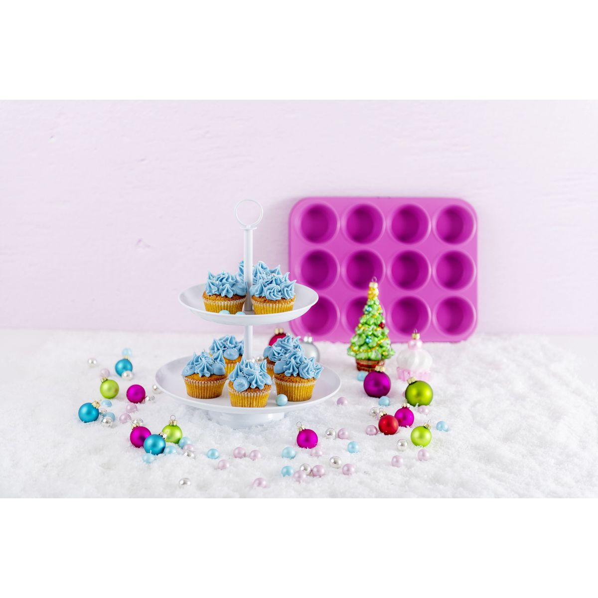 Moule à muffins 12 empreintes 35 x 27 cm Tasty Pâtisserie Tasty - Mathon - 9