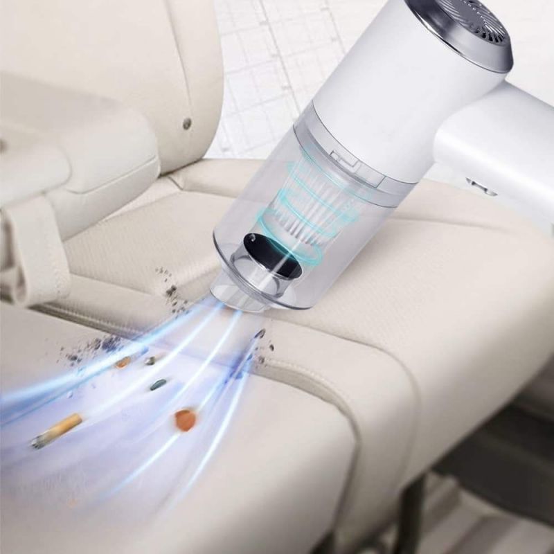 Aspirateur portable sans fil rechargeable Herzberg HG04005 Herzberg - Mathon - 6