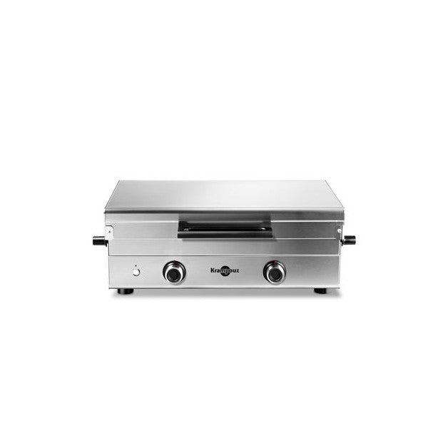 Plancha Gaz Krampouz Club Double Pfcb2ma-kr 4000 W Inox Krampouz - Mathon - 1