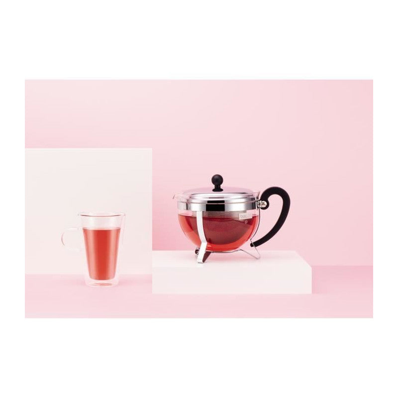 Bodum Chambord Théiere Avec Tamis 1,3l Gris Bodum - Mathon - 2