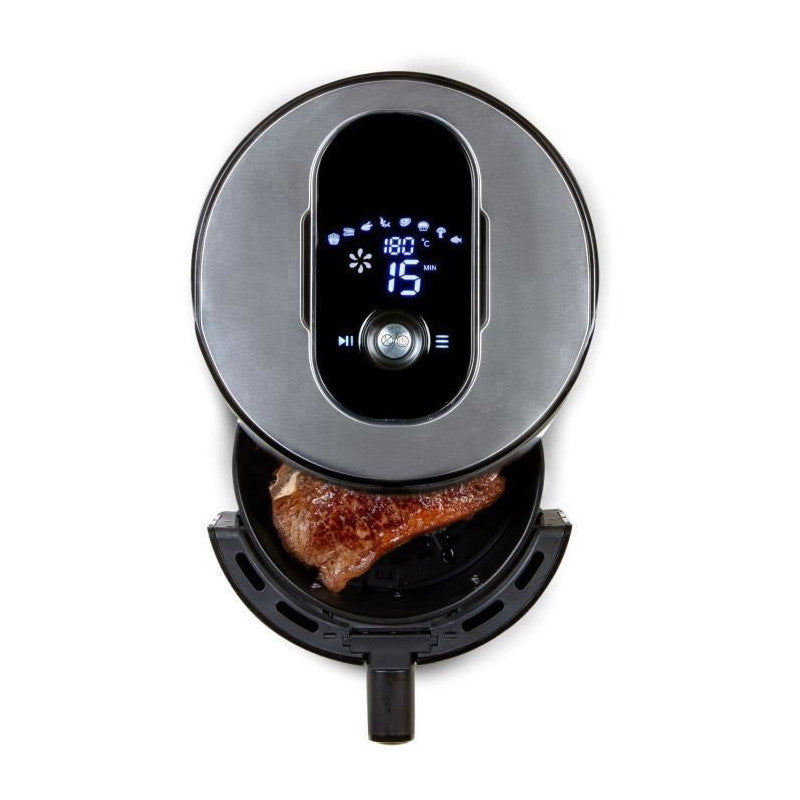 Domo Do530fr - Deli-fryer 4l - Friteuse A Air Chaud - 1,2kg - 80? A 200?c - 8 Programmes - Minuterie 60min - Ecran Lcd Domo - Mathon - 4