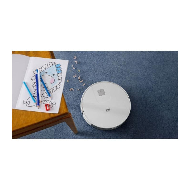 Beko Vrr60314vw - Aspirateur Robot Laveur 2 En 1 Connecté - Autonomie 150 Minutes - 2000 Pa - Blanc Beko - Mathon - 6