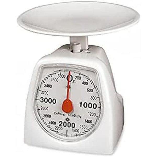 Bascule De Cuisine Rétro Edm 07621 Blanc 4 Kg Edm - Mathon