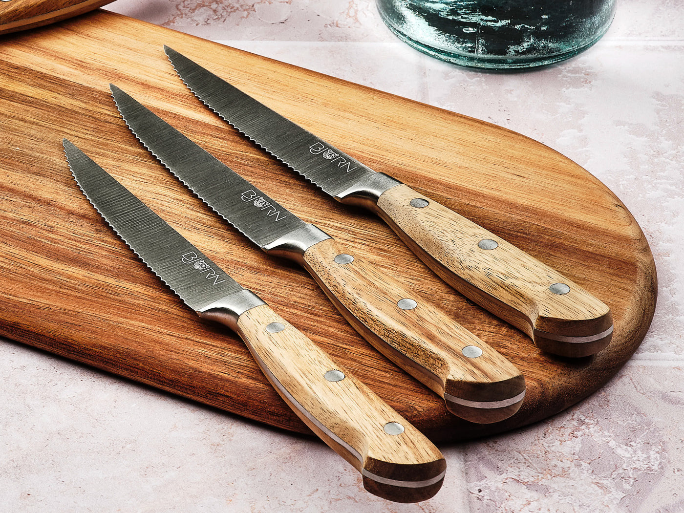 Couteaux à steak JAKOB - 6 pièces Björn - Mathon - 5