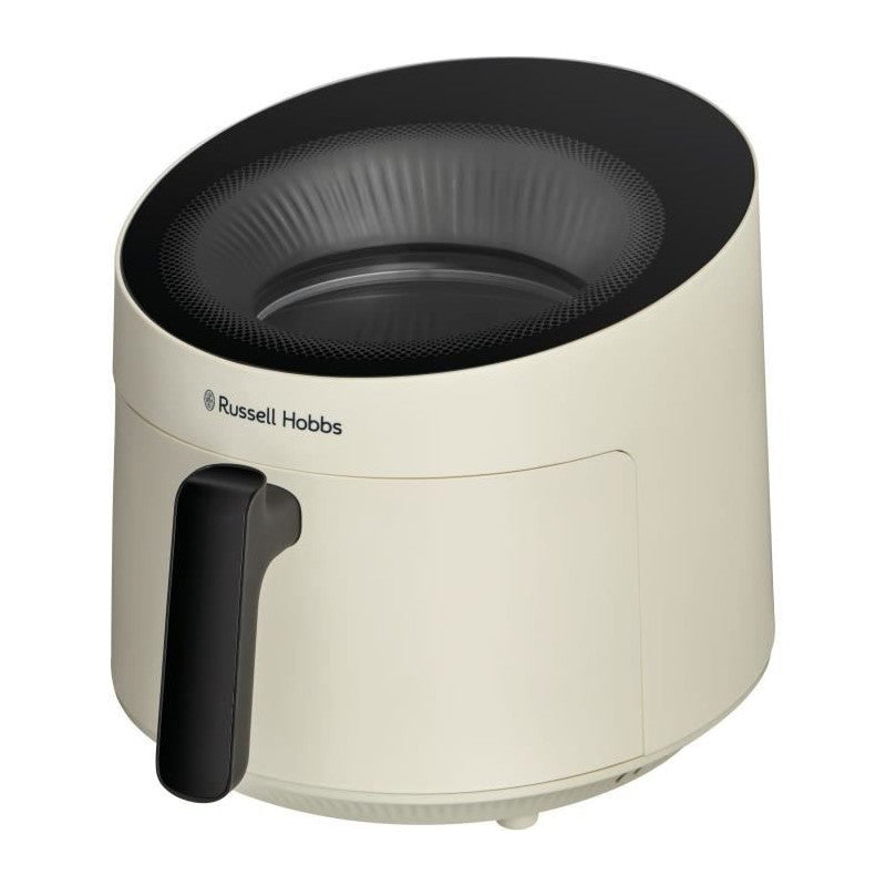 Friteuse Sans Huile   - Satisfry Air Panoramic 27420-56 - Capacité 5l - 10 Programmes De Cuisson - 1500w - Cream Russell Hobbs - Mathon - 1