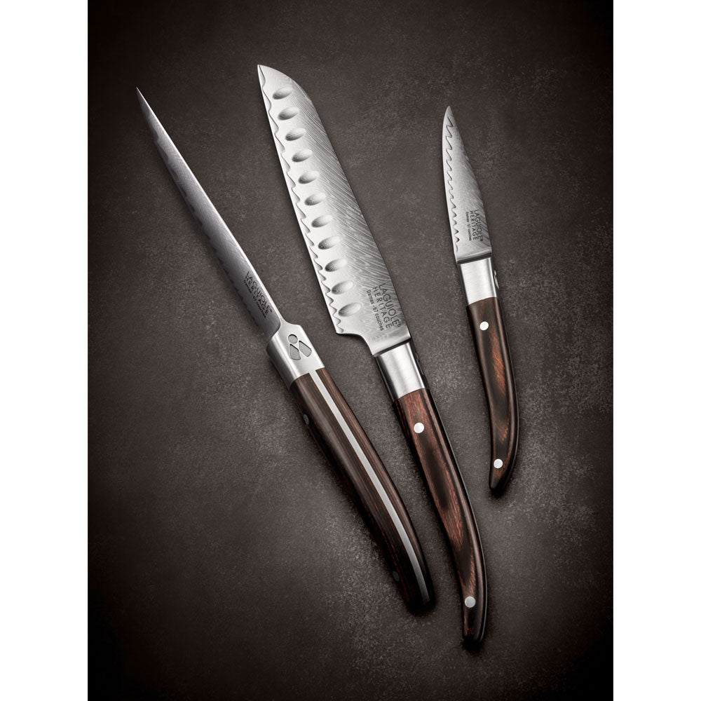 Couteau universel laguiole expression damas 13 cm Tarrerias Bonjean - Mathon - 2