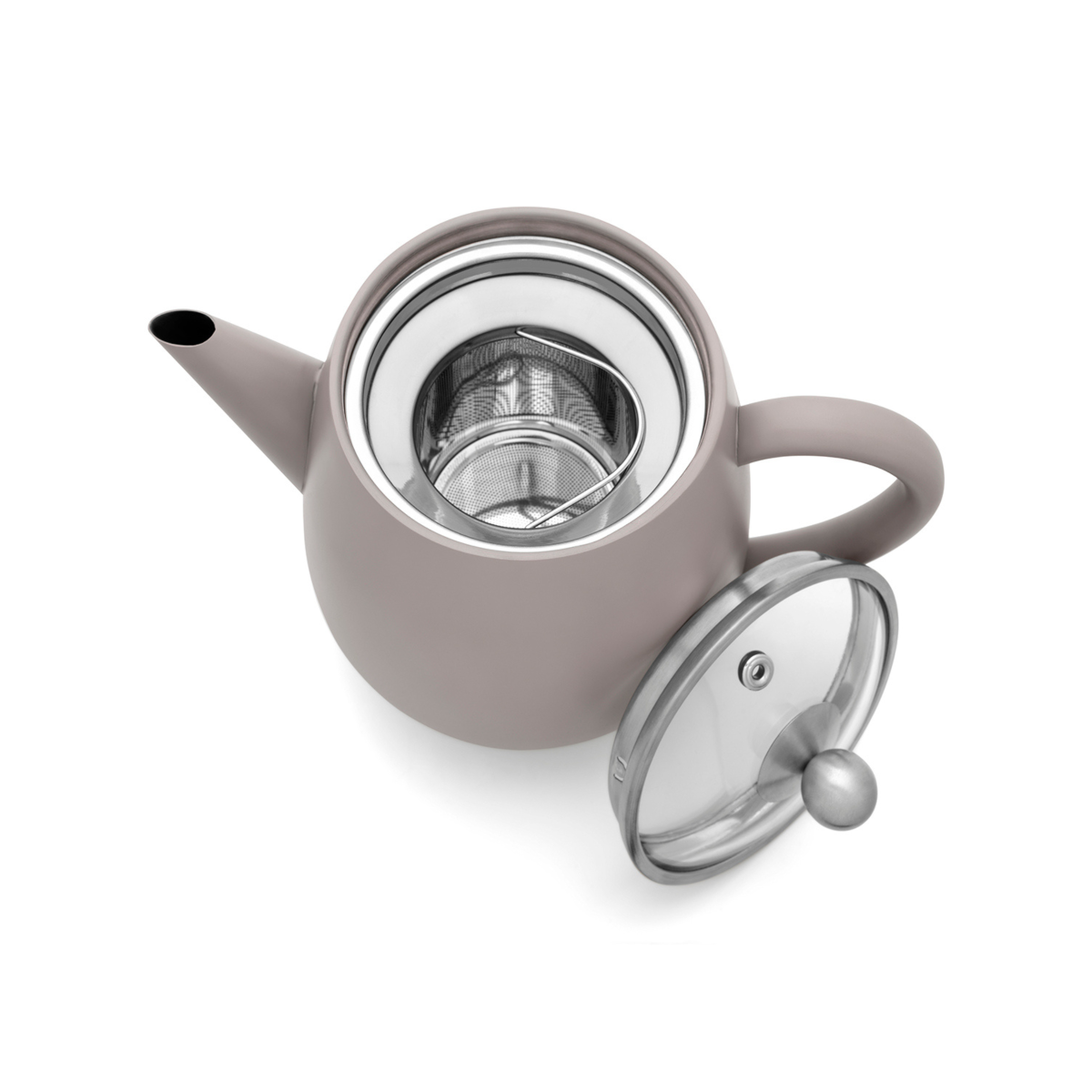 Duet® Eva Gris - Théière 1.1 L Bredemeijer - Mathon - 4