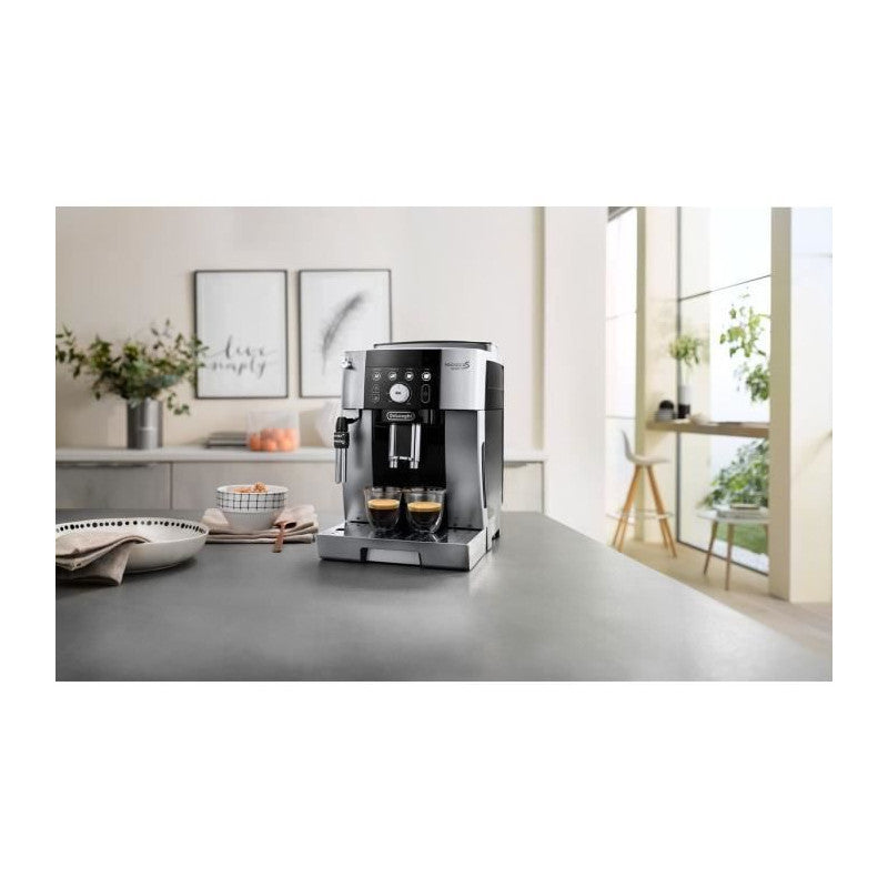 Machine A Expresso Broyeur   - Magnifica S Smart - Inox Delonghi - Mathon - 3