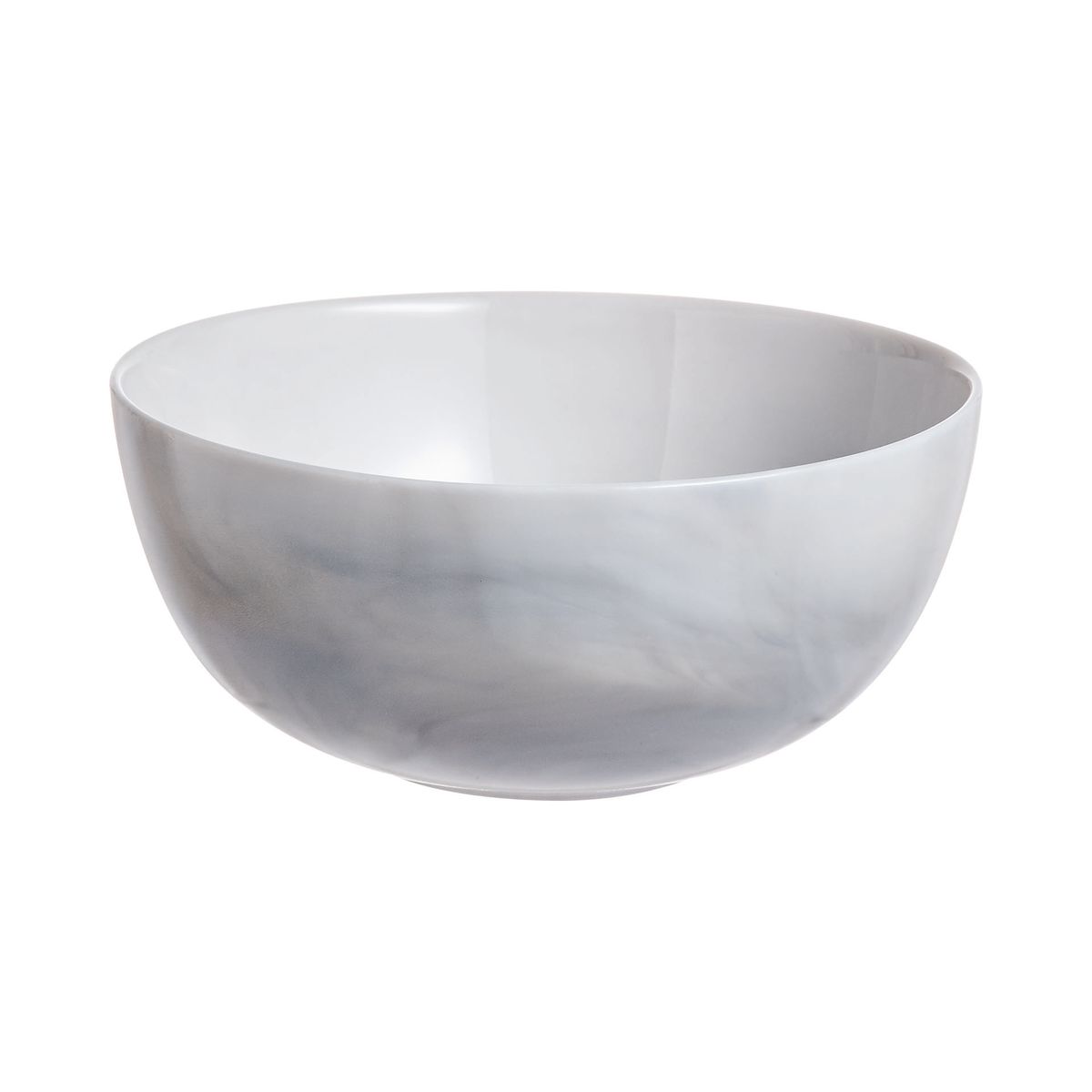 Saladier gris 21cm Diwali Marble - Luminarc  - Verre opale extra résistant Luminarc - Mathon - 1