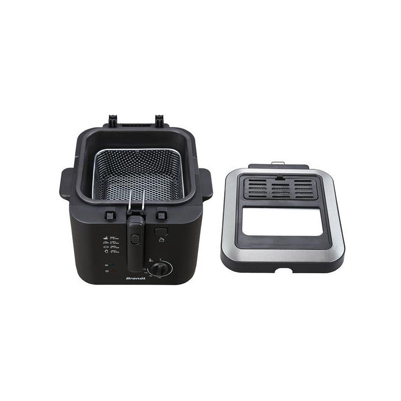 Friteuse Classique 1600w 2,5l 900gr Th° Hublot Couvercle Demontable   - Fri25x2 Brandt - Mathon - 5