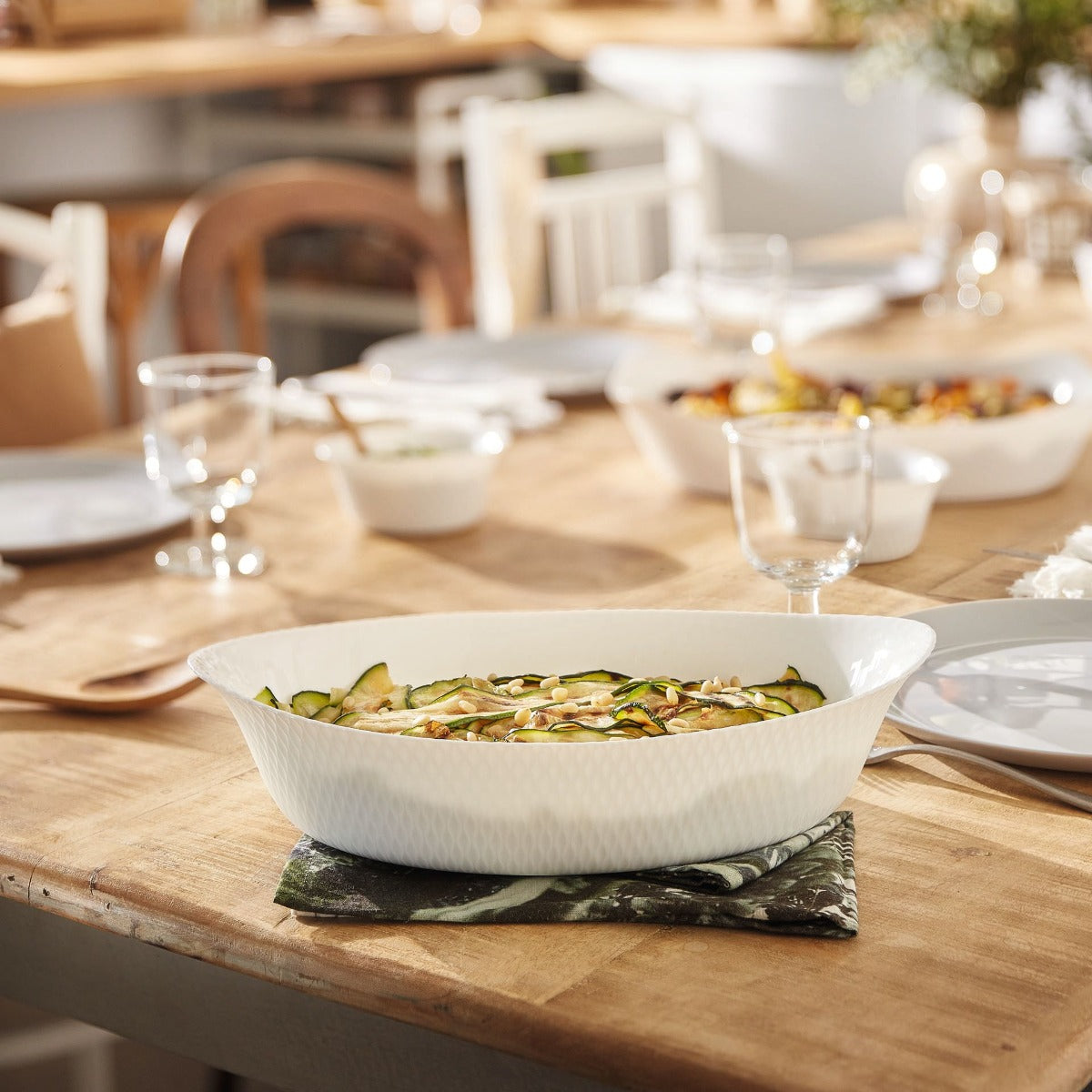 Plat de cuisson 32 x 20 cm Smart Cuisine Wavy Luminarc - Mathon - 4