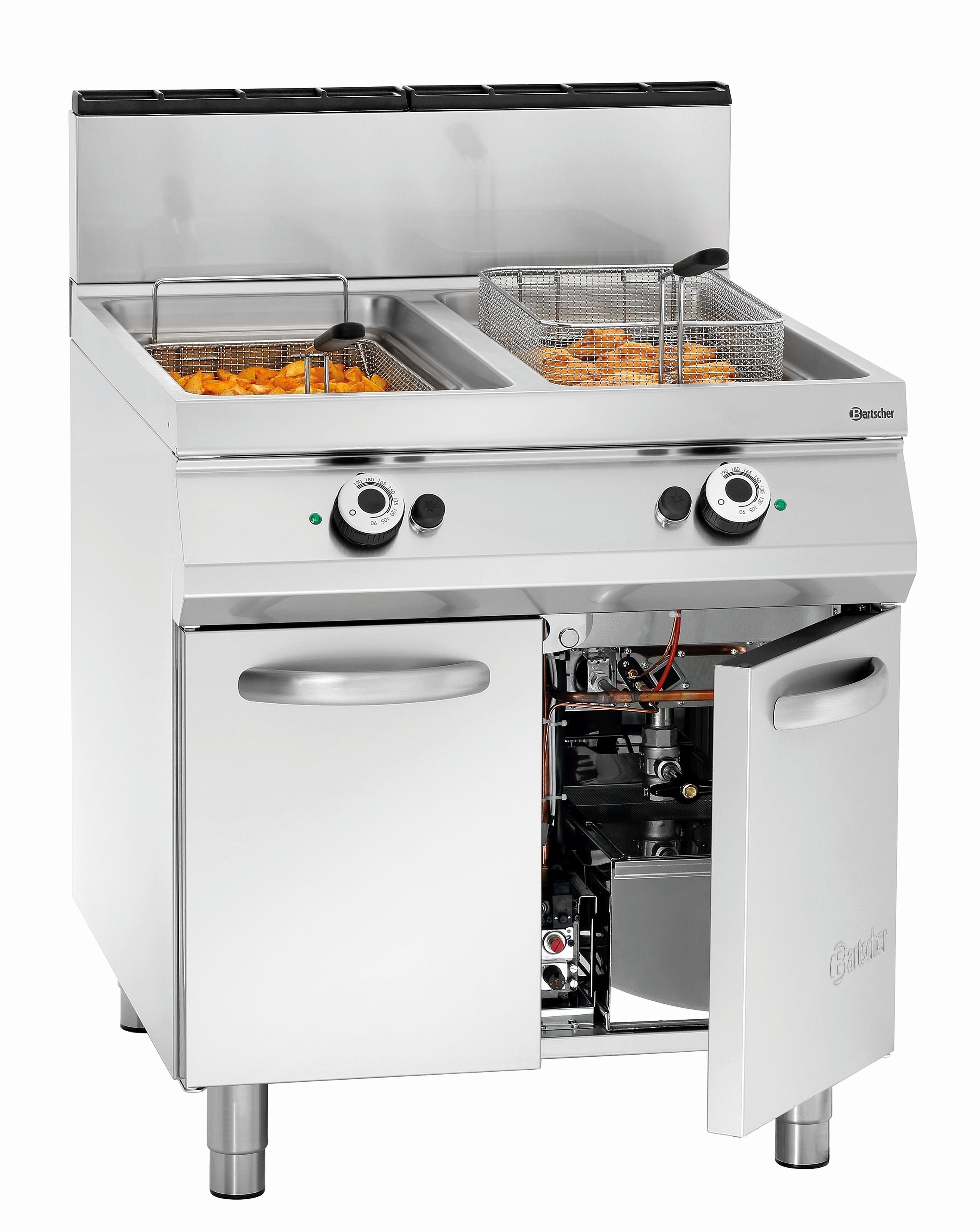 Friteuse à Gaz - 2 x 20 Litres - 36 kW - Bartscher - Mathon - 1