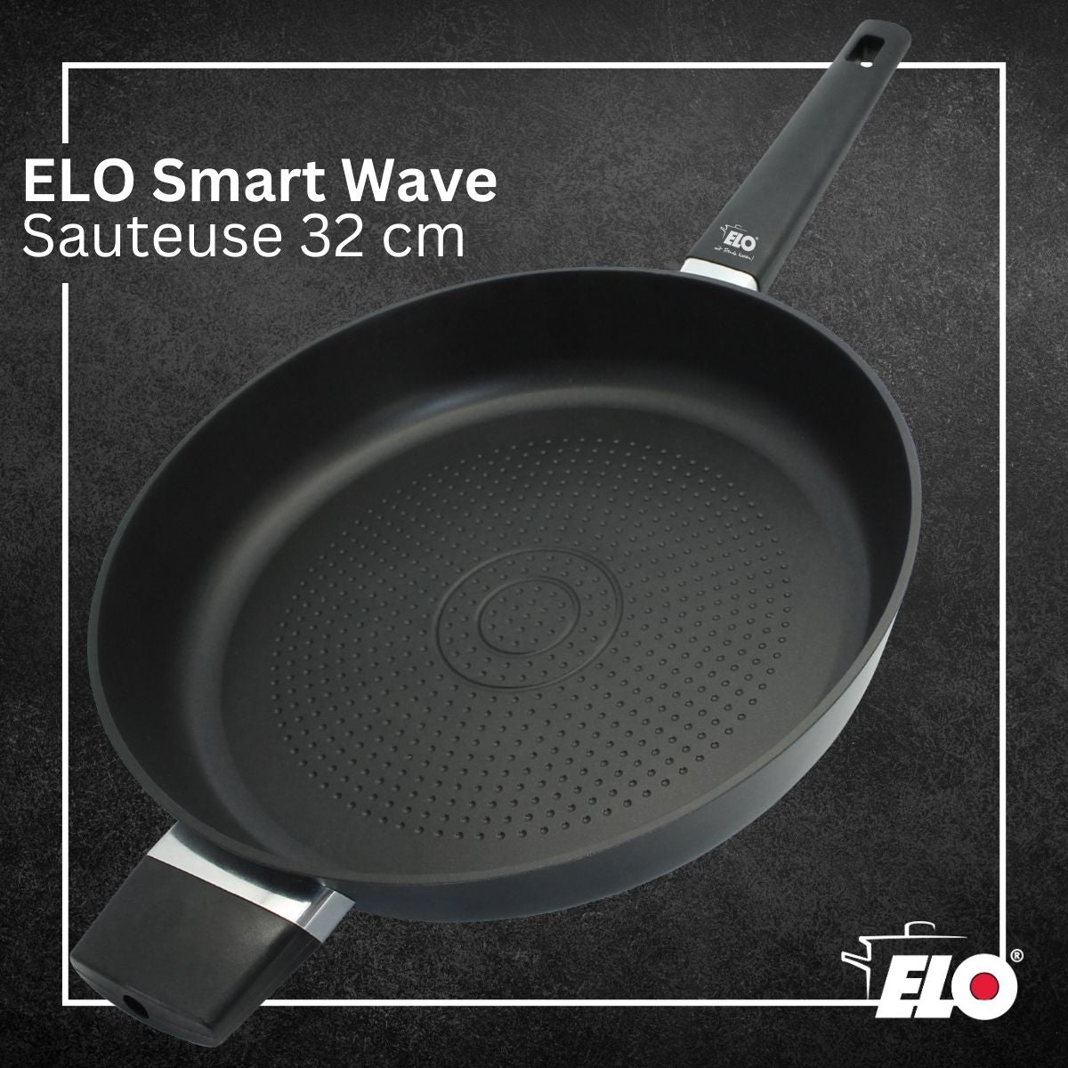 Sauteuse 32 antiadhésive sans PFAS  Smart Wave Elo - Mathon - 2