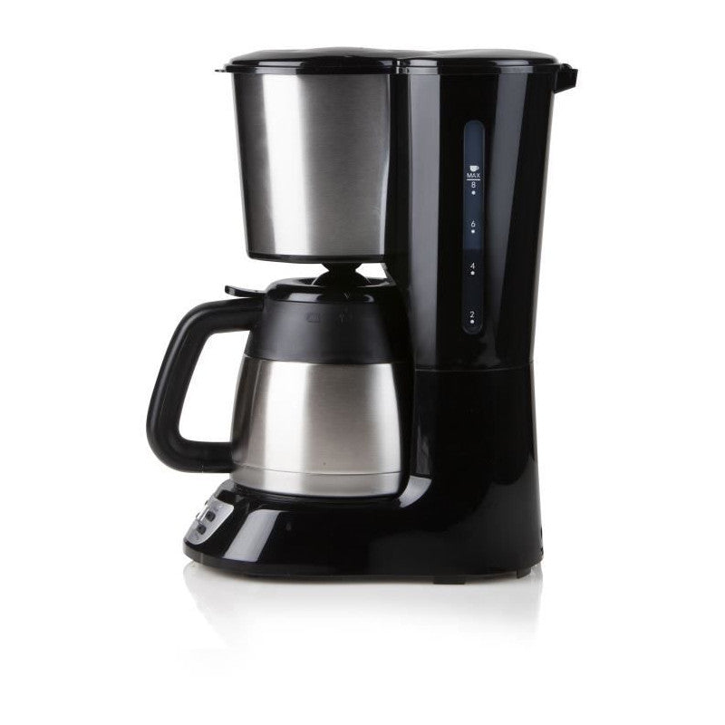 Cafetiere Filtre - Domo - Do709k - 1000 W - 1 L - 8 Tasses - Ecran Lcd - Minuteur 24 H - Acier Inoxydable Domo - Mathon - 1