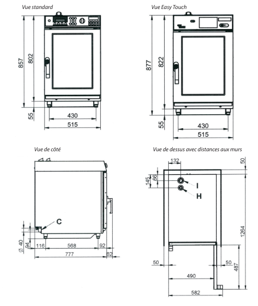 Four  Mini 10 Niveaux - GN 1/1 - Convotherm - Mathon - 3