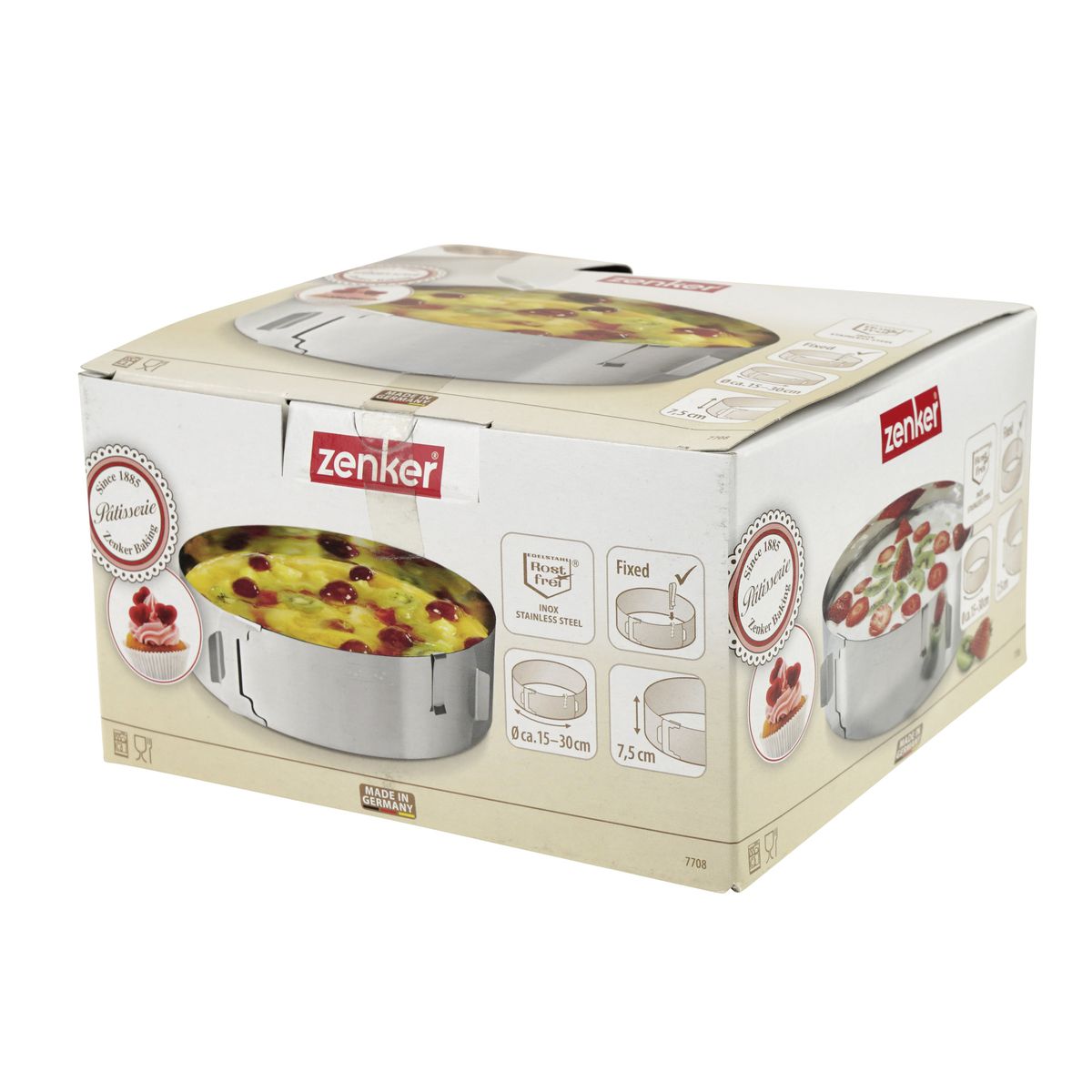 Cercle à pâtisserie réglable Zenker Smart Pastry Zenker - Mathon - 10