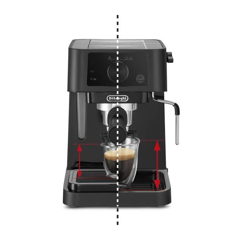 - Expresso Solo Pompe Ec235.bk - Buse Vapeur - Compatible Ese - Black Delonghi - Mathon - 2