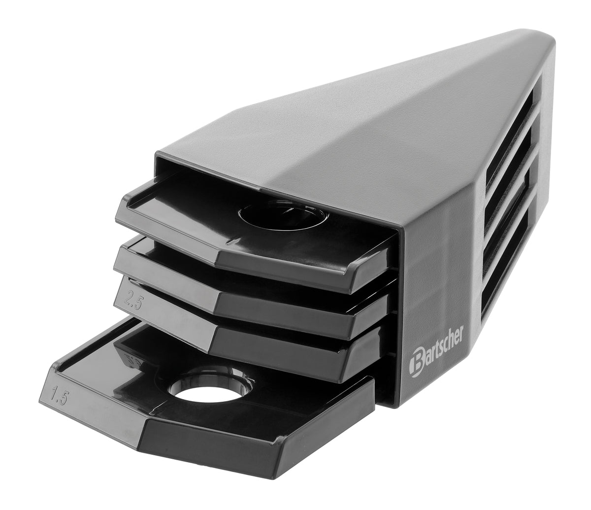 Mandoline Professionnelle acier inoxydable avec 5 accessoires - Bartscher - Mathon - 5