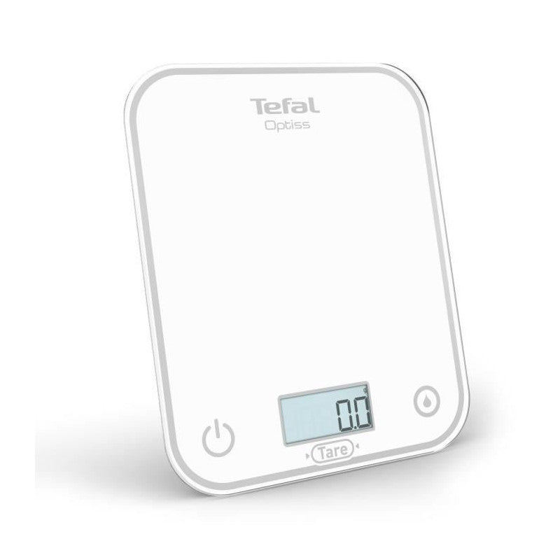Optiss Balance De Cuisine électronique, écran Rétroéclairé, Résistance Aux Rayures, Capacité De 5 Kg, Blanc Bc50u0v Tefal - Mathon - 1