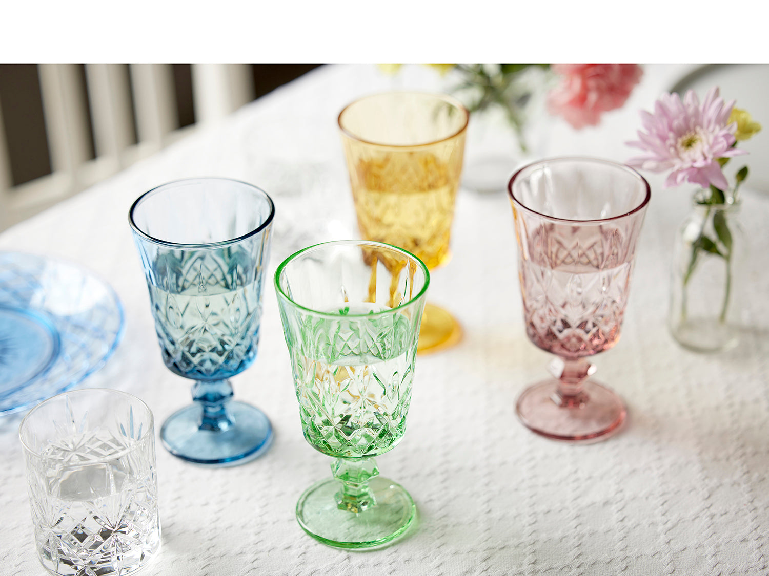 Set de 2 verres à vin SORRENTO Rose Lyngby Glas - Mathon - 10