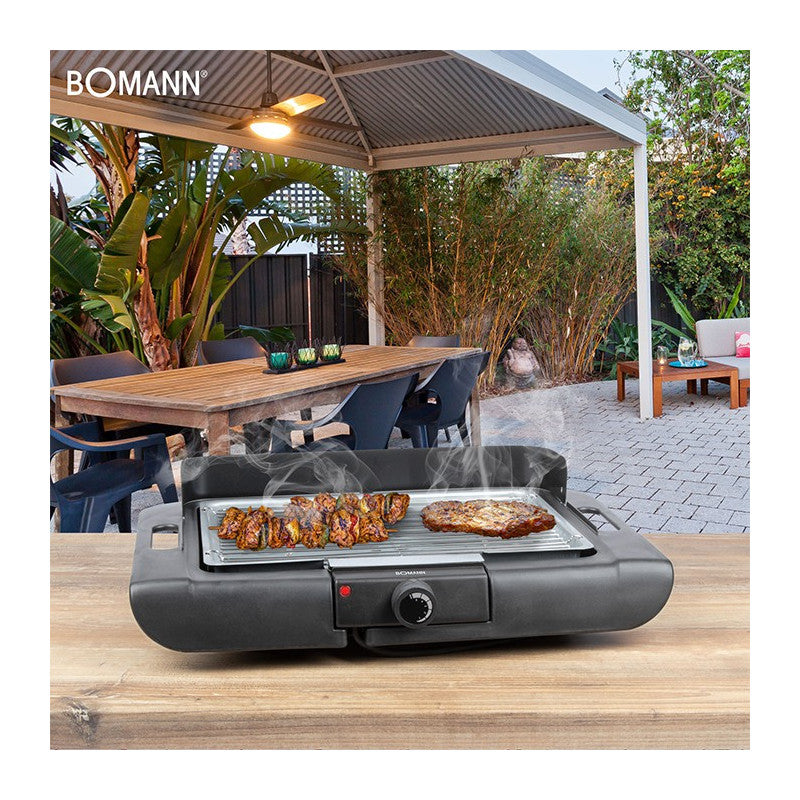 Barbecue Grill électrique de table 2000W Bomann BQ 2243 CB Noir Bomann - Mathon - 5