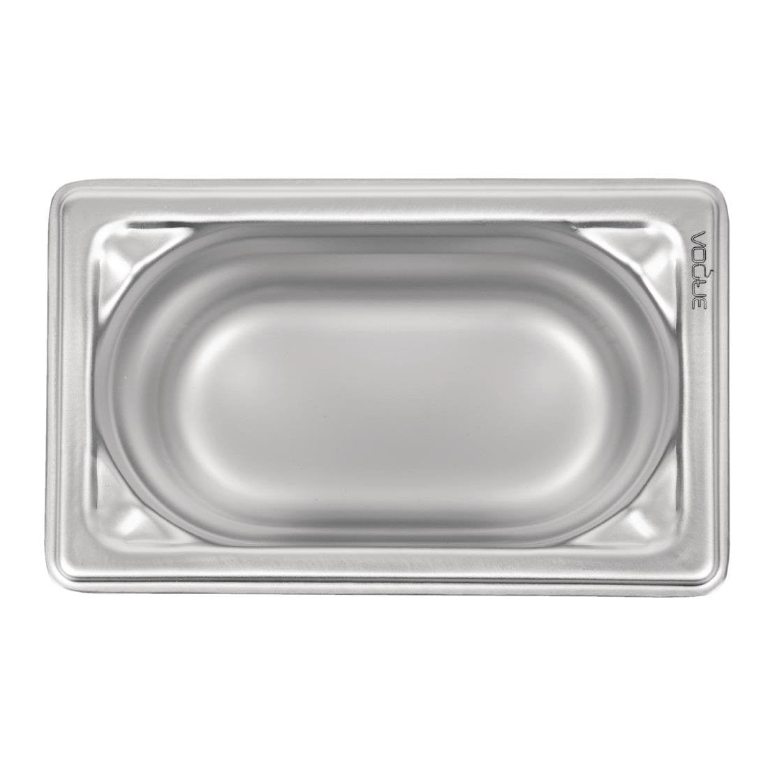 Bac Gastro Inox 18/10 GN 1/9 - H 100 mm - Vogue - Mathon - 2