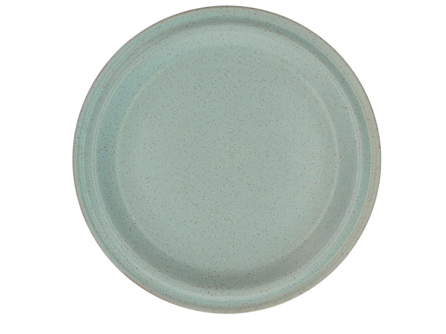 Plat de service EVIG en porcelaine Vert Villa Collection - Mathon