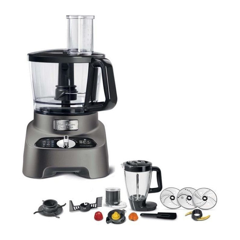 Robot Cuisine Multifonction Doubleforce 31 Fonctions 10 Accessoires Blender 2l Fp825e10 Moulinex - Mathon - 1