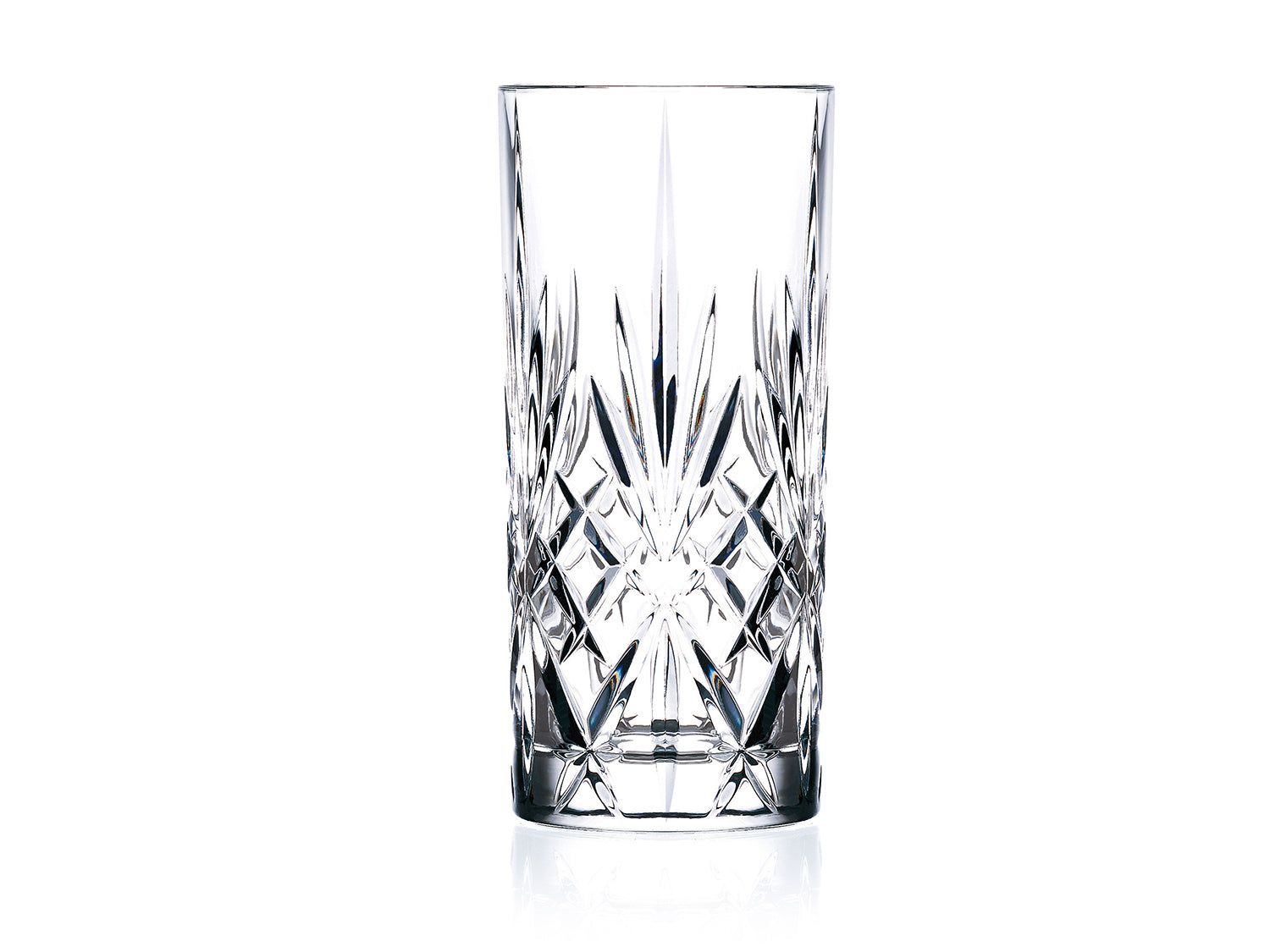 Set de 6 verres hauts MELODIA Transparent Lyngby Glas - Mathon - 2