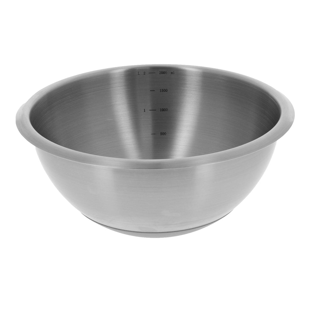 Cul de poule inox 20 cm fond en silicone De Buyer - Mathon - 1