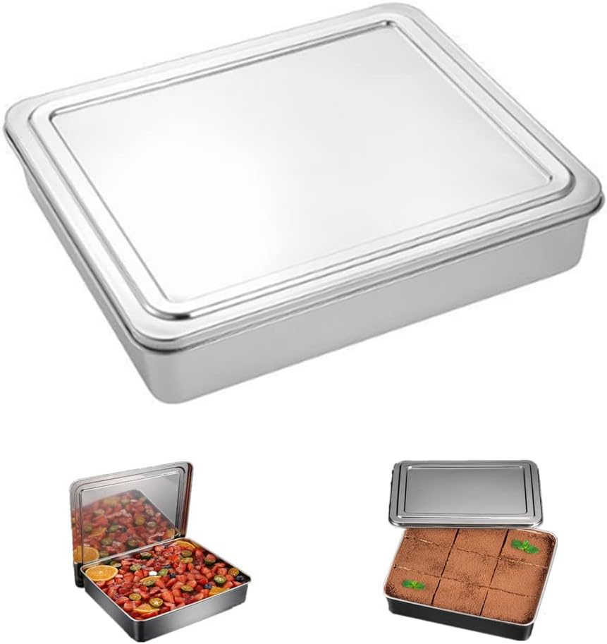 Moules à Gâteau Carrés en acier inoxydable Vendos85 - Mathon