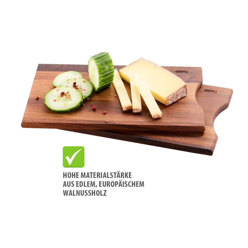 Planche à petit-déjeuner ENNO, 2 pièces, noyer Gefu - Mathon - 5