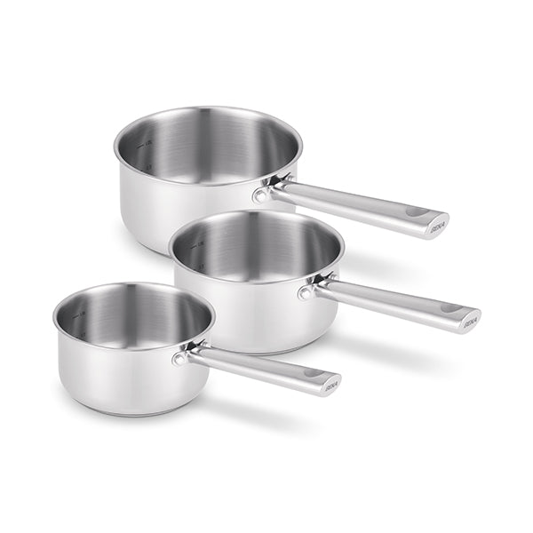 Set 3 casseroles inox Cicla 16, 18 et 20 cm Beka - Mathon