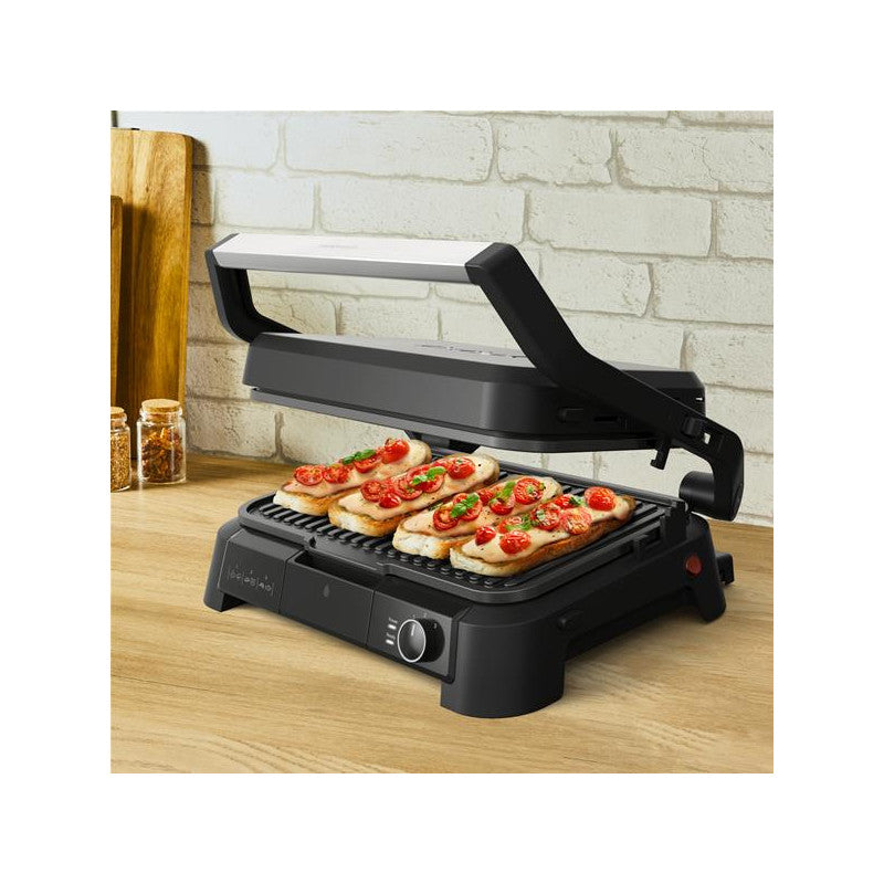 Grill Viande  3en1 Xl 2000w Th° Plaque Amovible Noir   - Gc520de0 Tefal - Mathon - 4