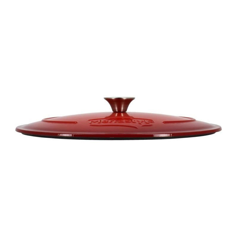 Cocotte - Menastyl - 6020102 - Ovale - En Fonte Acier émaillé - Rouge - 6,5 Litres Menastyl - Mathon - 6