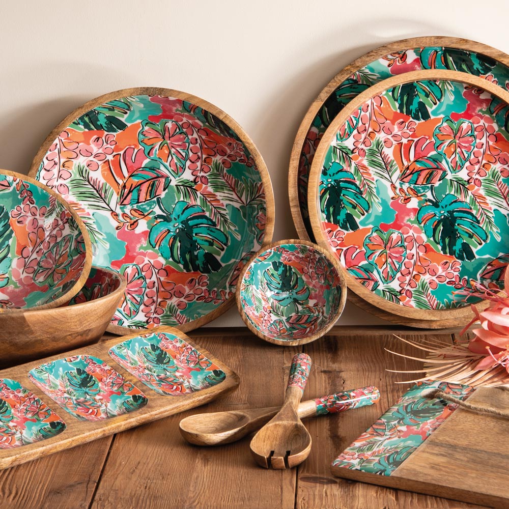 Saladier Florida 25 cm Table passion - Mathon - 2