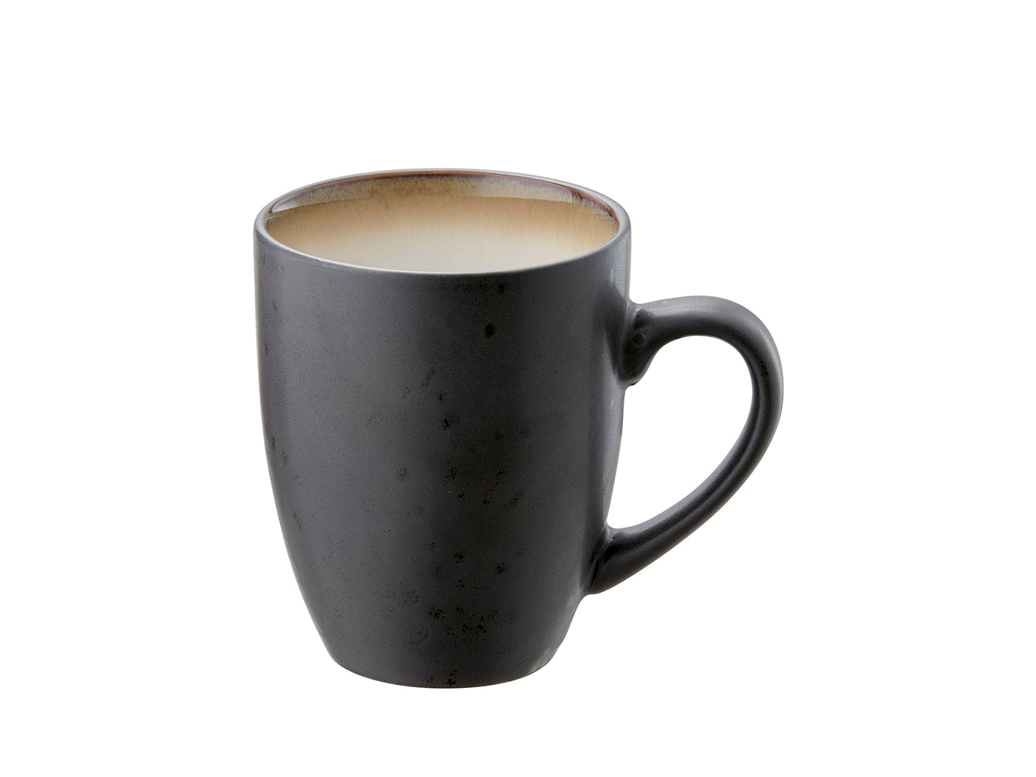 Set de 4 mugs GASTRO en grès Noir/clair Bitz - Mathon - 7