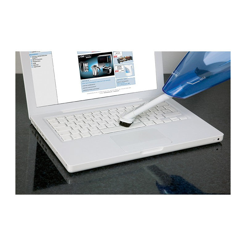 Aspirateur à main 2en1 sans fil Clatronic AKS 828 Blanc/bleu Clatronic - Mathon - 4