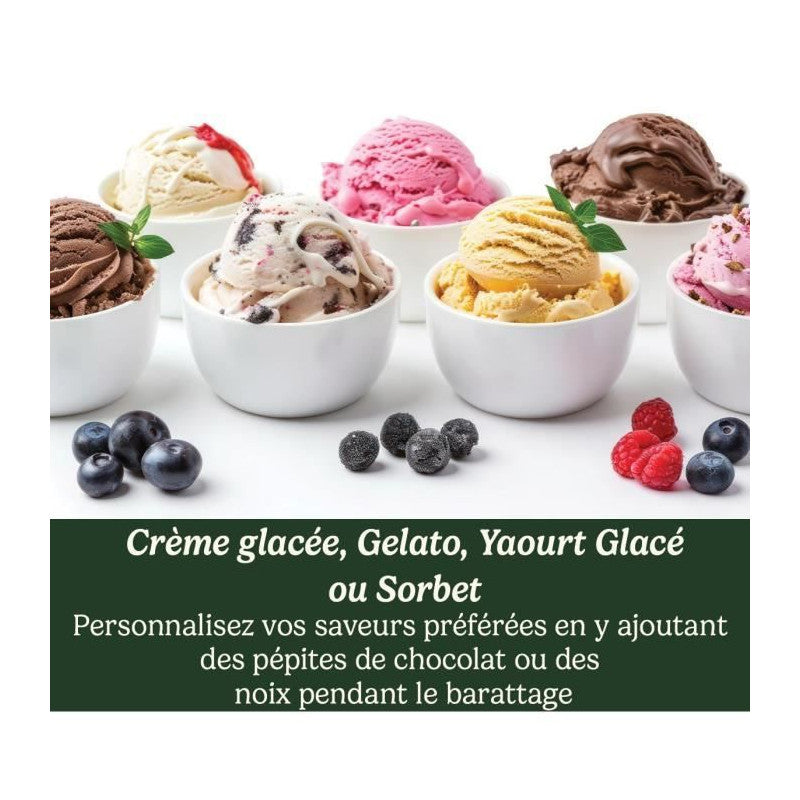 Sorbetiere -   - Icem10e - 12 W - 475 Ml - Blanc Cuisinart - Mathon - 3