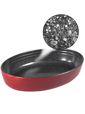 Plat à gratin en verre avec revêtement anti-adhésif 34 x 24 cm Stoneline - Mathon - 1