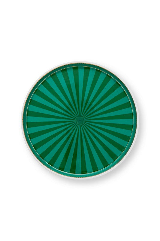 Mini plat à cake Love Birds Emeraude/Vert - 21cm Pip Studio - Mathon - 2