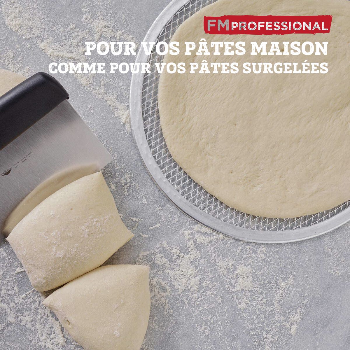 Plaque pizza surgelée 30 cm FM Professional - Mathon - 4