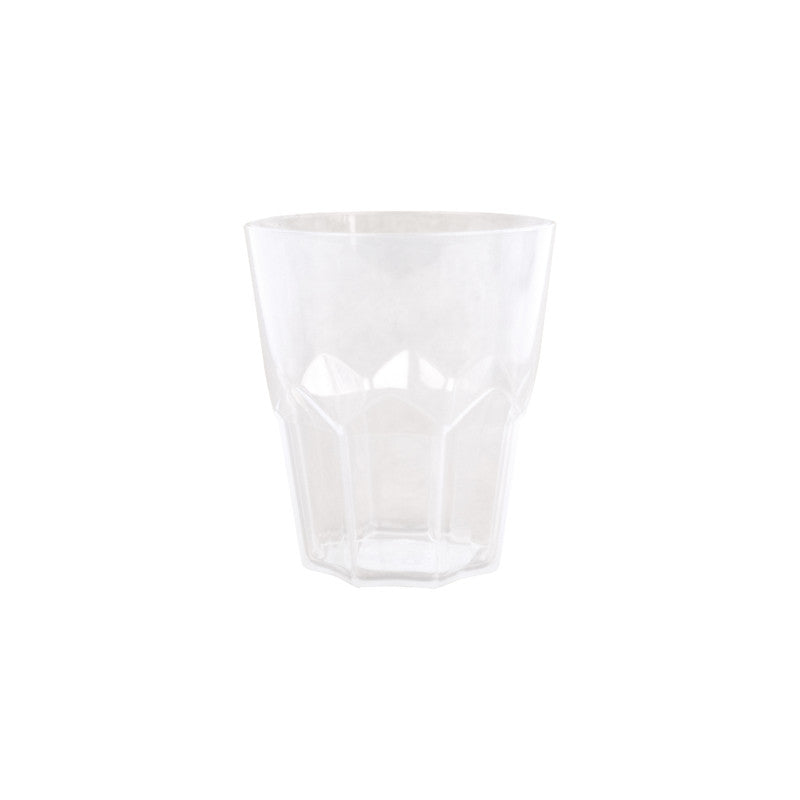 12Pcs - Verre à facette Cupoly en plastique PP  H99mm 500ml FirstPack - Mathon