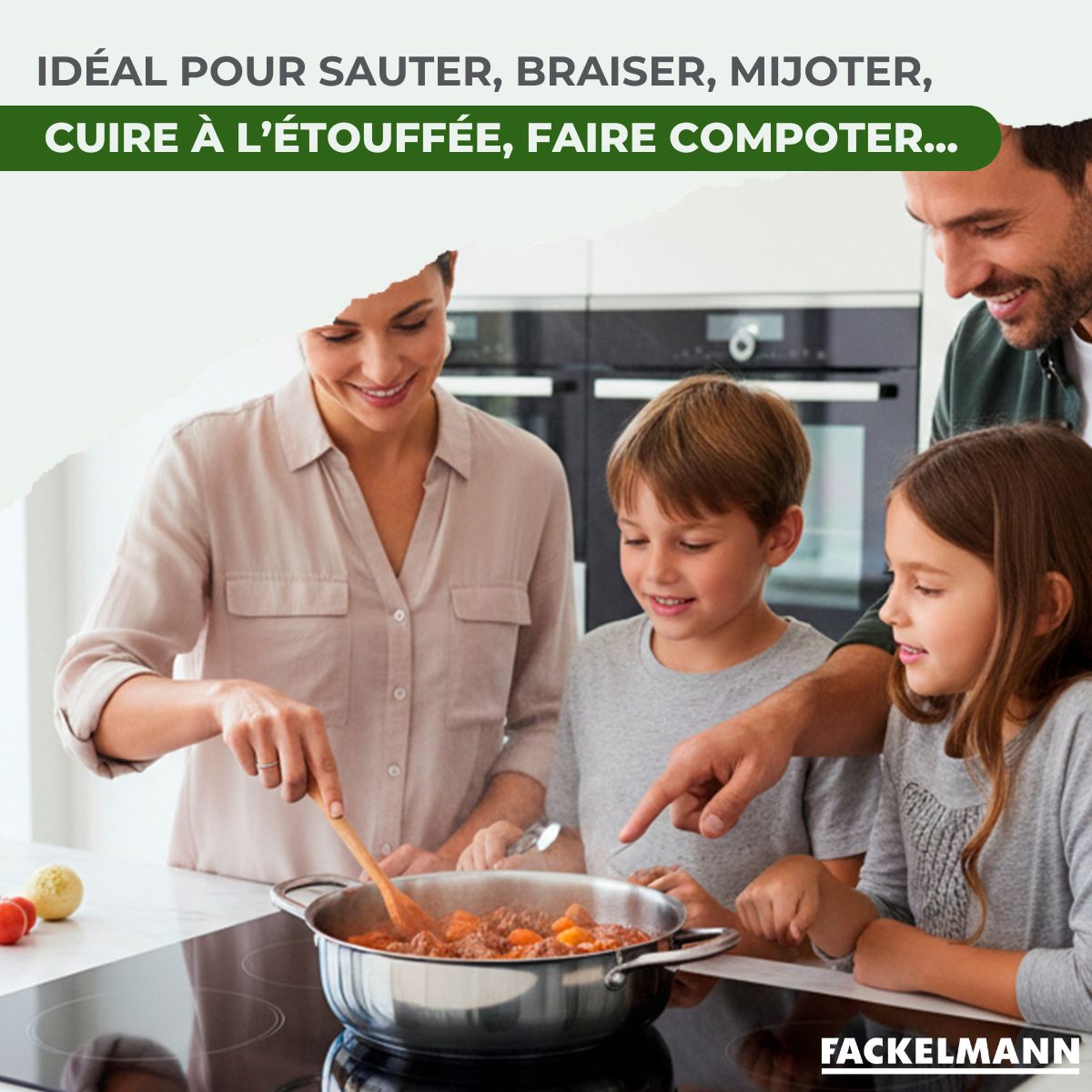 Sautoir 28 cm en inox 18/10 Triply  Vita3 Fackelmann - Mathon - 4